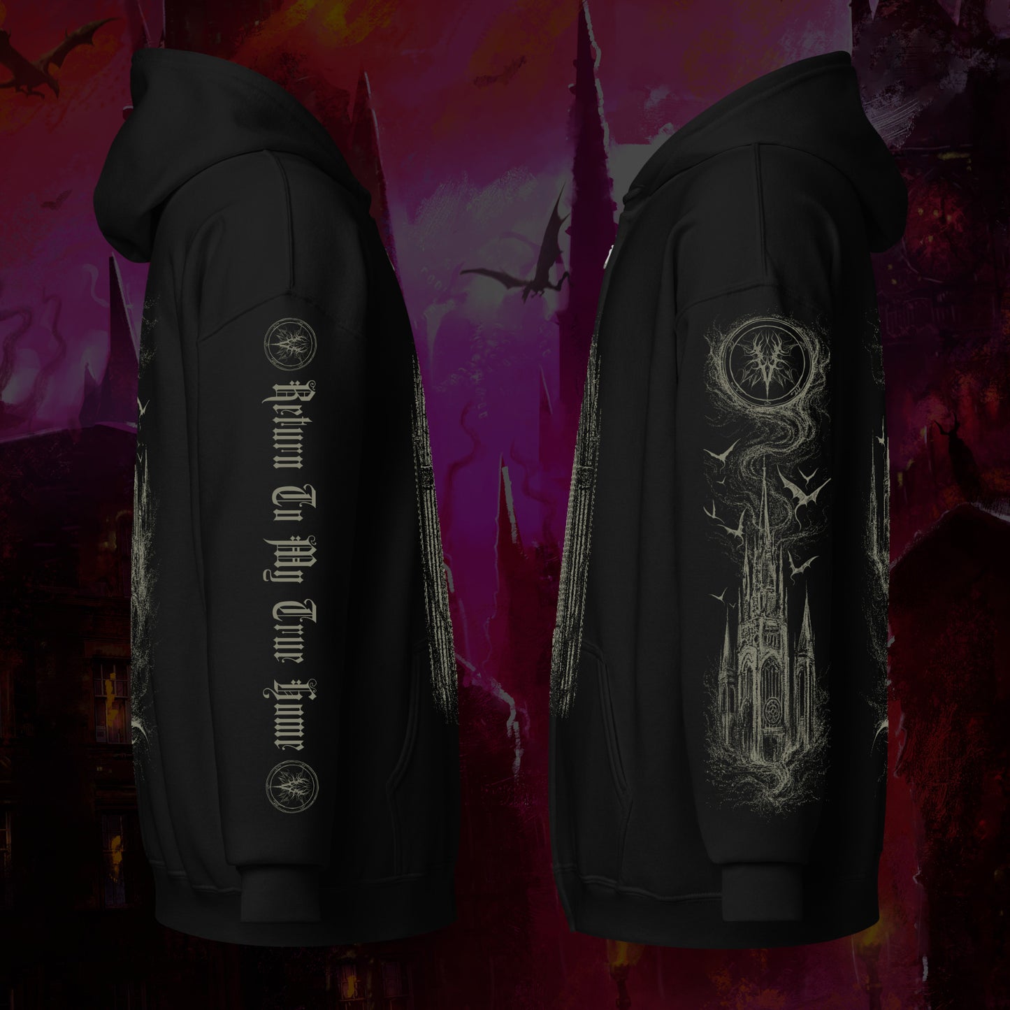 PREORDER - Zipper Hoodie "Home"